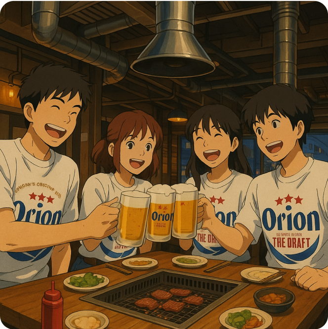 STEP03 オリオンビールであっり乾杯！
